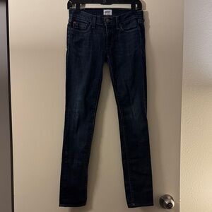 Hudson Jeans Women's Deep Indigo Skinny Jeans